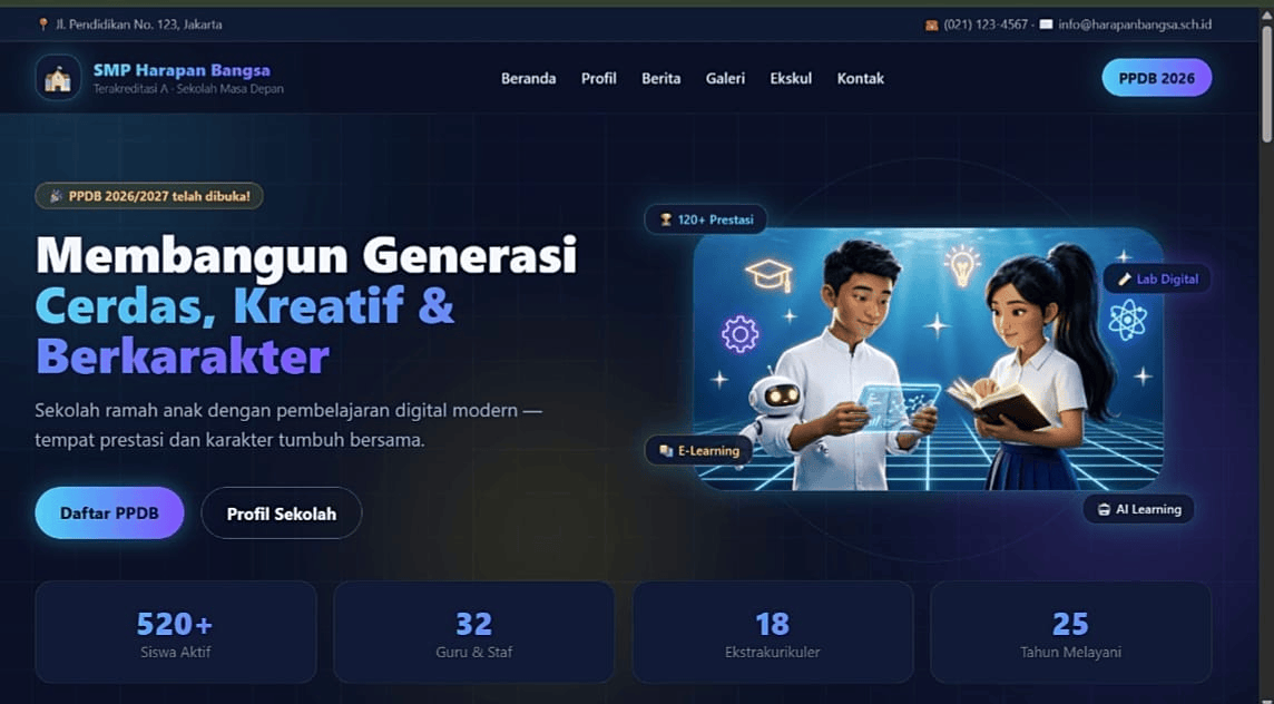 Website Sekolah